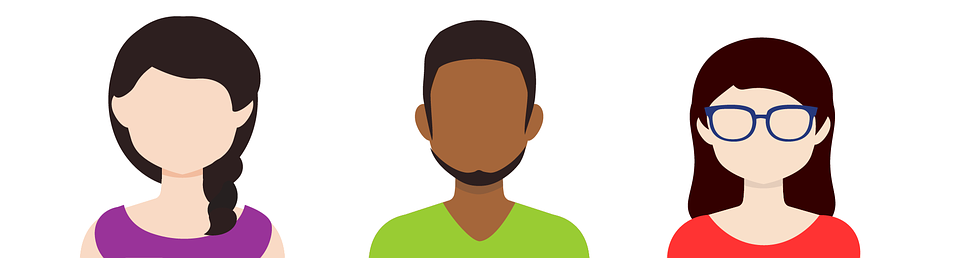 Blank faced avatars