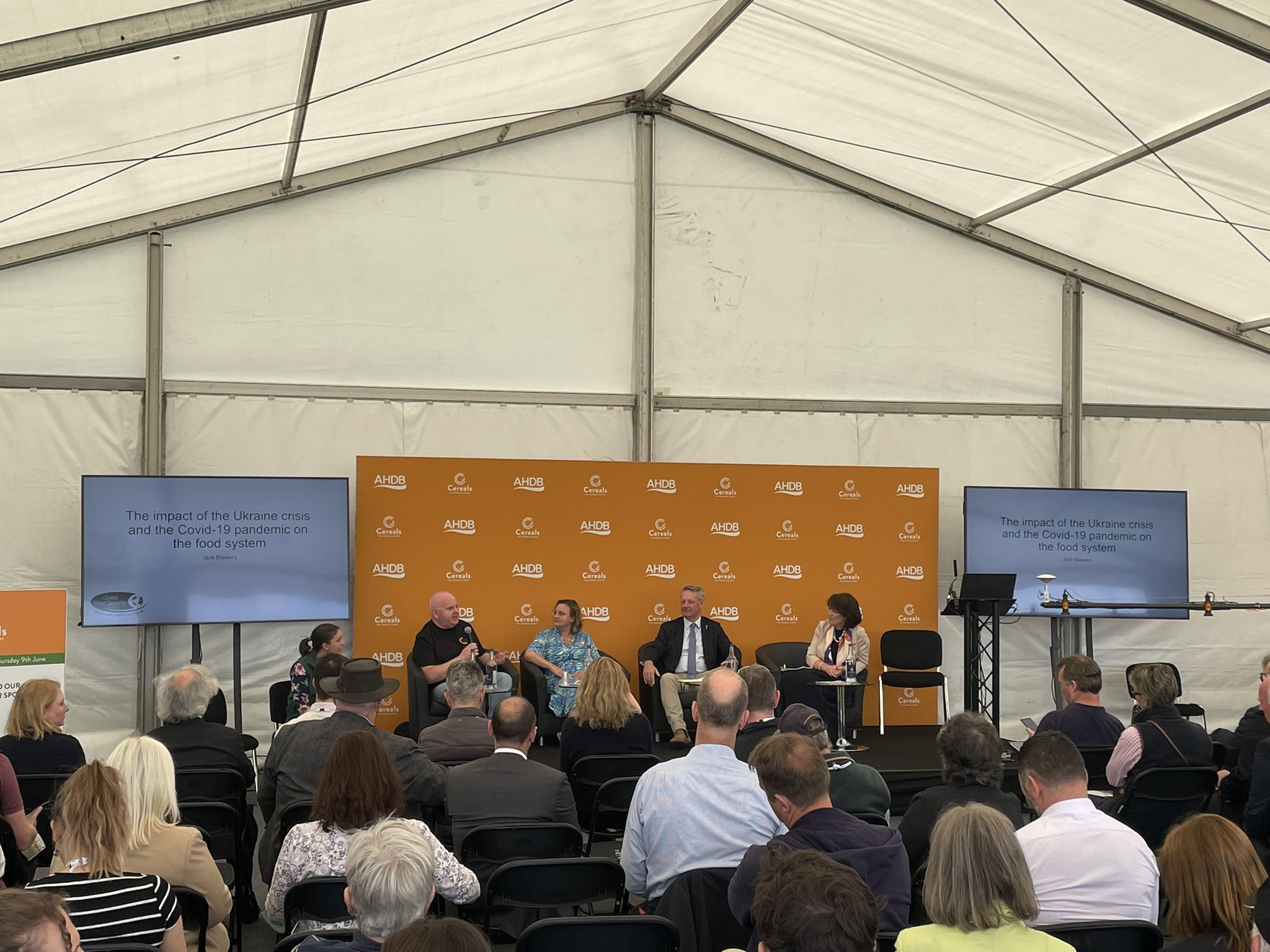 Paul talks at Cereals.
