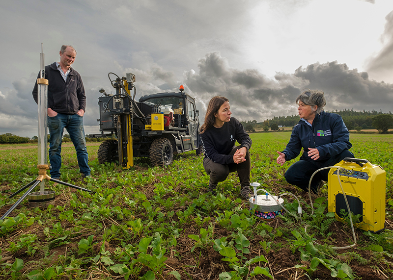 Diageo and James Hutton Limited working in collaboration on this important project for regenerative agriculture
