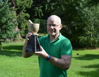 Steve Hillier and Reynolds Cup