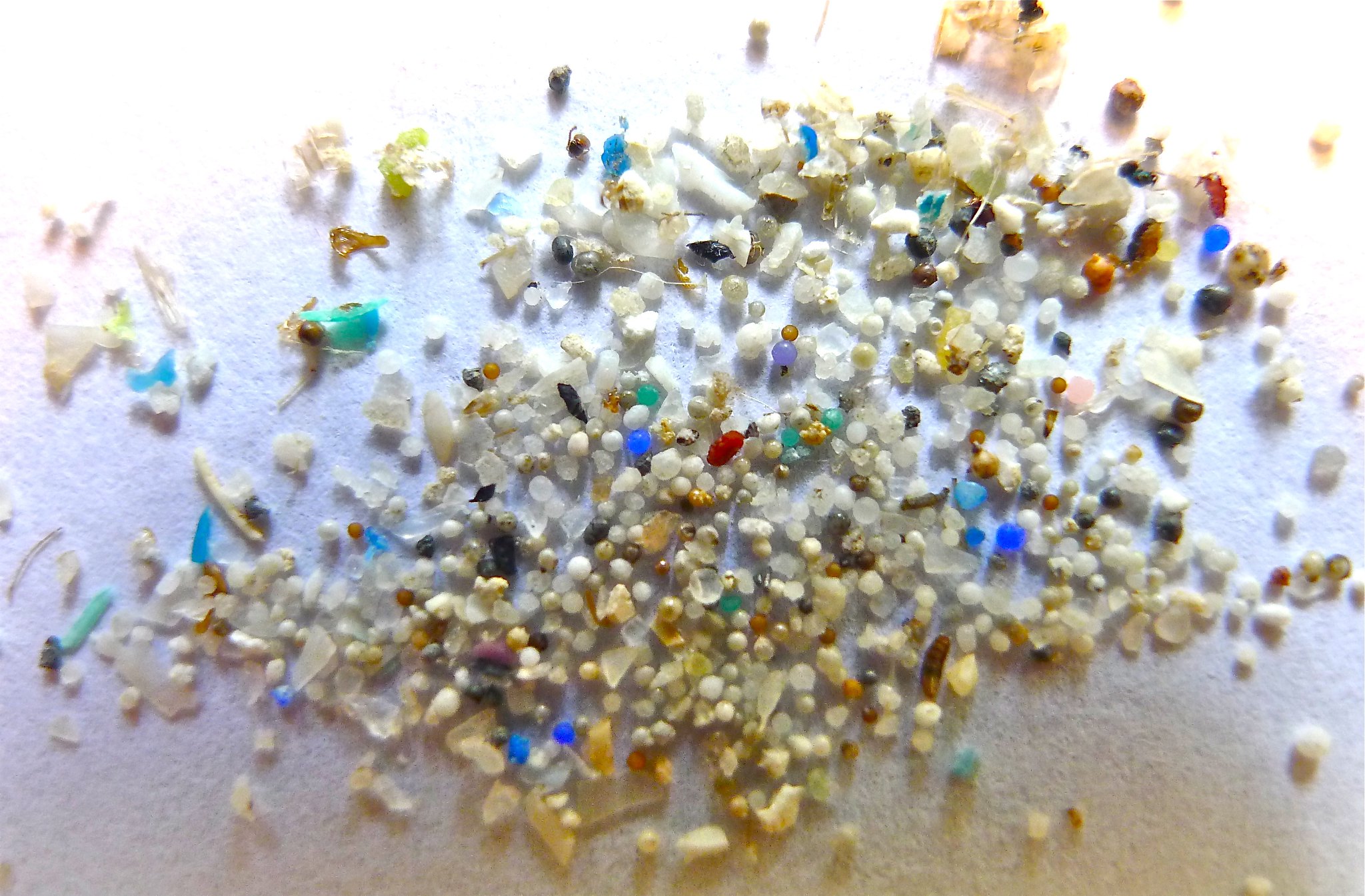 Microplastic separation from soil 