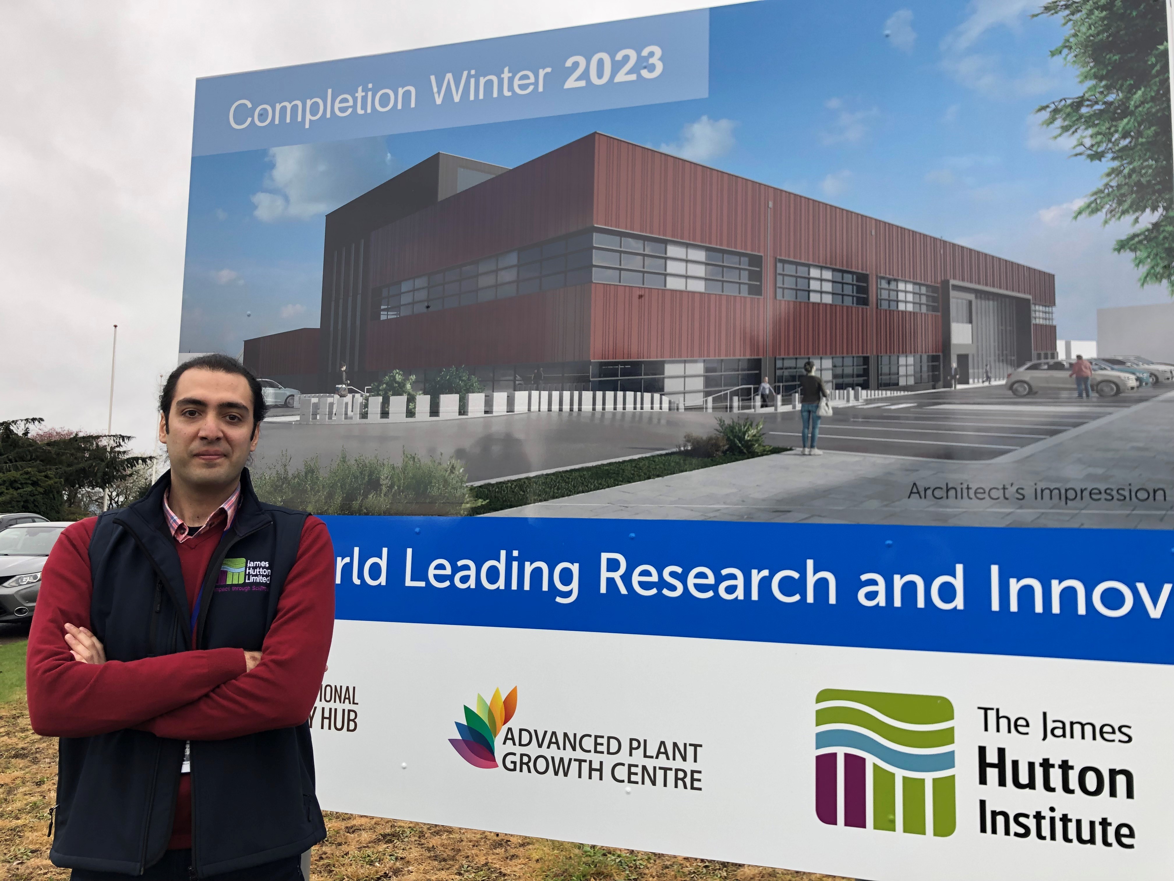 Ramin Ebrahimnejad joins James Hutton Limited as Business Development Manager for the Advanced Plant Growth Centre